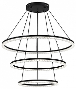 Подвесной светильник ST-Luce EUCL1D1CS SL1018.403.03 цвет плафона/подвески Прозрачный, Хром, цвет арматуры Черный-1