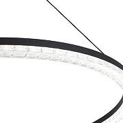 Подвесной светильник ST-Luce EUCLIDICS SL1018.413.01 цвет плафона/подвески Прозрачный, Черный, цвет арматуры Черный-4