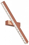 Накладной светильник ST-Luce EUCL1D1CS SL1018.623.01 цвет плафона/подвески Прозрачный, Терракотовый, цвет арматуры Терракот-3
