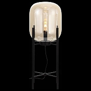 Торшер ST-Luce Burasca SL1050.515.01 цвет плафона/подвески Коньячный, цвет арматуры Черный-2