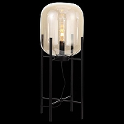 Торшер ST-Luce Burasca SL1050.515.01 цвет плафона/подвески Коньячный, цвет арматуры Черный-3