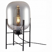 Настольная лампа ST-Luce Burasca SL1050.704.01 цвет плафона/подвески Дымчатый, цвет арматуры Черный
