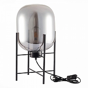 Настольная лампа ST-Luce Burasca SL1050.704.01 цвет плафона/подвески Дымчатый, цвет арматуры Черный-1