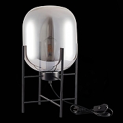 Настольная лампа ST-Luce Burasca SL1050.704.01 цвет плафона/подвески Дымчатый, цвет арматуры Черный-5