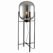 Торшер ST-Luce Burasca SL1050.725.01 цвет плафона/подвески Светло-серый, цвет арматуры Черный