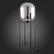 Торшер ST-Luce Burasca SL1050.725.01 цвет плафона/подвески Светло-серый, цвет арматуры Черный-2