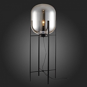 Торшер ST-Luce Burasca SL1050.725.01 цвет плафона/подвески Светло-серый, цвет арматуры Черный-3