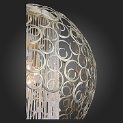 Накладной светильник ST-Luce Dolcima SL1101.202.06 цвет плафона/подвески Прозрачный, Шампань, цвет арматуры Шампань-7