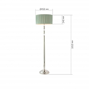 Торшер ST-Luce Oleo SL1121.105.01 цвет плафона/подвески Оливковый, цвет арматуры Никель-6