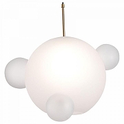 Подвесной светильник ST-Luce Bopone SL1133.503.01 цвет плафона/подвески Белый, цвет арматуры Латунь