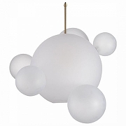 Подвесной светильник ST-Luce Bopone SL1133.513.01 цвет плафона/подвески Белый, цвет арматуры Латунь