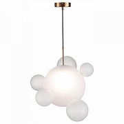 Подвесной светильник ST-Luce Bopone SL1133.513.01 цвет плафона/подвески Белый, цвет арматуры Латунь-2