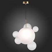 Подвесной светильник ST-Luce Bopone SL1133.513.01 цвет плафона/подвески Белый, цвет арматуры Латунь-4
