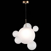 Подвесной светильник ST-Luce Bopone SL1133.513.01 цвет плафона/подвески Белый, цвет арматуры Латунь-5