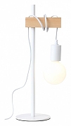 Настольная лампа EVOLUCE Bagetti SL1142.504.01 цвет Белый, Коричневый