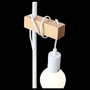 Настольная лампа EVOLUCE Bagetti SL1142.504.01 цвет Белый, Коричневый-8