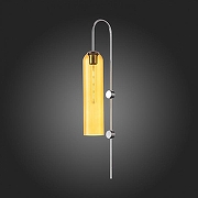 Бра ST-Luce Callana SL1145.191.01 цвет плафона/подвески Оранжевый, цвет арматуры Хром-6