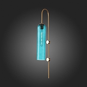 Бра ST-Luce Callana SL1145.381.01 цвет плафона/подвески Зеленый, цвет арматуры Латунь-3