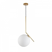 Подвесной светильник ST-Luce Codda SL1148.313.01 цвет плафона/подвески Белый, цвет арматуры Латунь-1