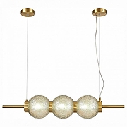 Подвесной светильник ST-Luce Marena SL1155.313.03 цвет плафона/подвески Бежевый, цвет арматуры Латунь-1