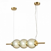 Подвесной светильник ST-Luce Marena SL1155.313.03 цвет плафона/подвески Бежевый, цвет арматуры Латунь-3