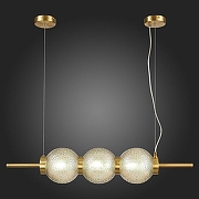 Подвесной светильник ST-Luce Marena SL1155.313.03 цвет плафона/подвески Бежевый, цвет арматуры Латунь-5