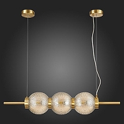 Подвесной светильник ST-Luce Marena SL1155.313.03 цвет плафона/подвески Бежевый, цвет арматуры Латунь-6