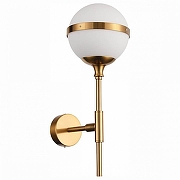 Бра ST-Luce Arbe SL1157.301.01 цвет плафона/подвески Белый, цвет арматуры Бронза