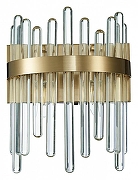 Накладной светильник ST-Luce Tellur1o SL1167.301.02 цвет плафона/подвески Прозрачный, цвет арматуры Латунь