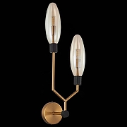 Бра ST-Luce Des1ma SL1174.301.02 цвет плафона/подвески Коньячный, цвет арматуры Латунь-3