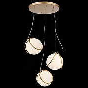 Подвесной светильник ST-Luce Acerra SL1181.353.03 цвет плафона/подвески Белый, Латунь, цвет арматуры Латунь-2