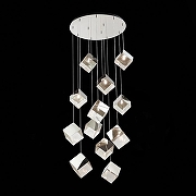 Подвесной светильник ST-Luce R1ello SL1182.103.12 цвет плафона/подвески Прозрачный, Хром, цвет арматуры Хром-2