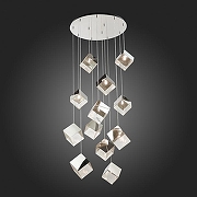 Подвесной светильник ST-Luce R1ello SL1182.103.12 цвет плафона/подвески Прозрачный, Хром, цвет арматуры Хром-3