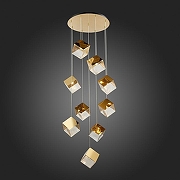 Подвесной светильник ST-Luce R1ello SL1182.203.09 цвет плафона/подвески Золото, цвет арматуры Золото-3