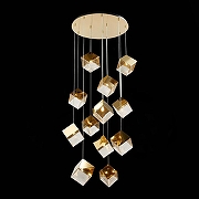 Подвесной светильник ST-Luce R1ello SL1182.203.12 цвет плафона/подвески Золото, цвет арматуры Золото-2