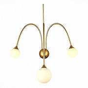 Бра ST-Luce V1ve SL1187.201.03 цвет плафона/подвески Белый, цвет арматуры Золото-1