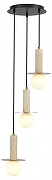 Подвесной светильник ST-Luce Earthy SL1194.303.03 цвет плафона/подвески Белый, цвет арматуры Латунь-1