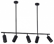 Светильник на штанге ST-Luce Sormano SL1206.403.05 цвет плафона/подвески Черный, цвет арматуры Черный