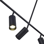 Светильник на штанге ST-Luce Sormano SL1206.403.05 цвет плафона/подвески Черный, цвет арматуры Черный-5