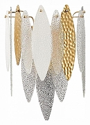 Бра ST-Luce Lastra SL1224.201.02 цвет плафона/подвески Белый, Прозрачный, цвет арматуры Золото