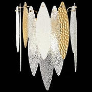 Бра ST-Luce Lastra SL1224.201.02 цвет плафона/подвески Белый, Прозрачный, цвет арматуры Золото-2