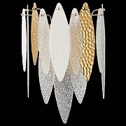 Бра ST-Luce Lastra SL1224.201.02 цвет плафона/подвески Белый, Прозрачный, цвет арматуры Золото-3