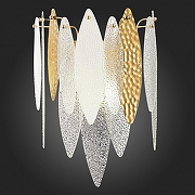 Бра ST-Luce Lastra SL1224.201.02 цвет плафона/подвески Белый, Прозрачный, цвет арматуры Золото-4