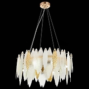 Подвесной светильник ST-Luce Lastra SL1224.203.08 цвет плафона/подвески Белый, Прозрачный, цвет арматуры Золото-3