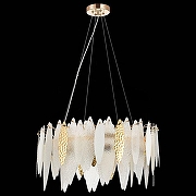 Подвесной светильник ST-Luce Lastra SL1224.203.08 цвет плафона/подвески Белый, Прозрачный, цвет арматуры Золото-5