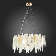 Подвесной светильник ST-Luce Lastra SL1224.203.08 цвет плафона/подвески Белый, Прозрачный, цвет арматуры Золото-7