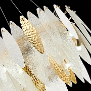 Подвесной светильник ST-Luce Lastra SL1224.203.08 цвет плафона/подвески Белый, Прозрачный, цвет арматуры Золото-9