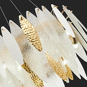 Подвесной светильник ST-Luce Lastra SL1224.203.08 цвет плафона/подвески Белый, Прозрачный, цвет арматуры Золото-10