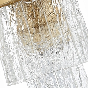 Накладной светильник ST-Luce Corsia SL1230.301.02 цвет плафона/подвески Прозрачный, цвет арматуры Латунь-4