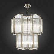 Подвесной светильник ST-Luce Cosenza SL1234.103.08 цвет плафона/подвески Прозрачный, цвет арматуры Никель-4